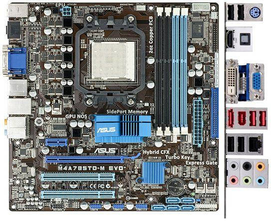 

Материнская плата ASUS M4A785TD-M EVO rev 1.02g Socket AM3 MicroATX 4хDDR3