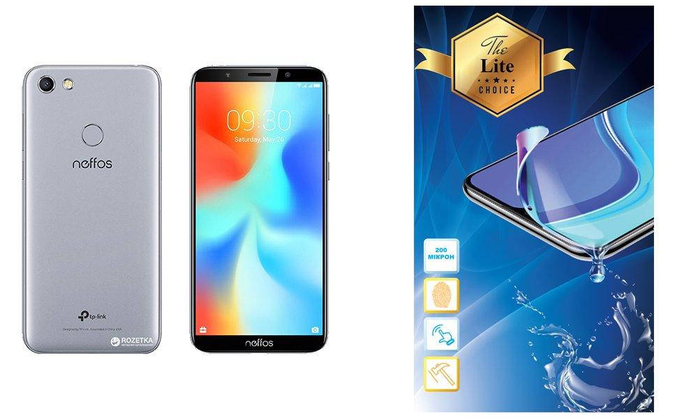 

Защитная пленка Armor Lite на экран TP-LINK Neffos C9A, Прозрачный