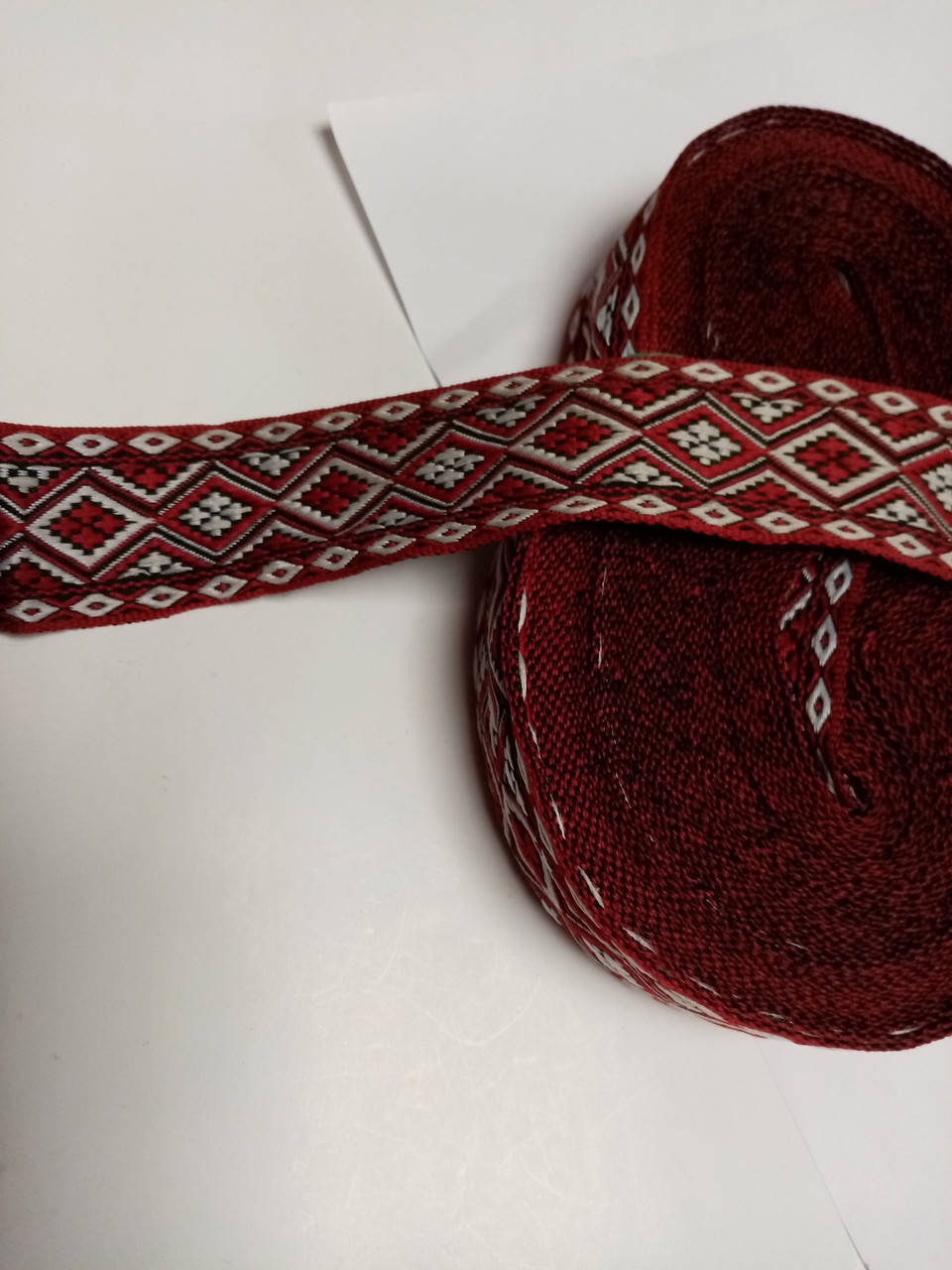 

Тесьма декоративная с украинским орнаментом, 3 см
