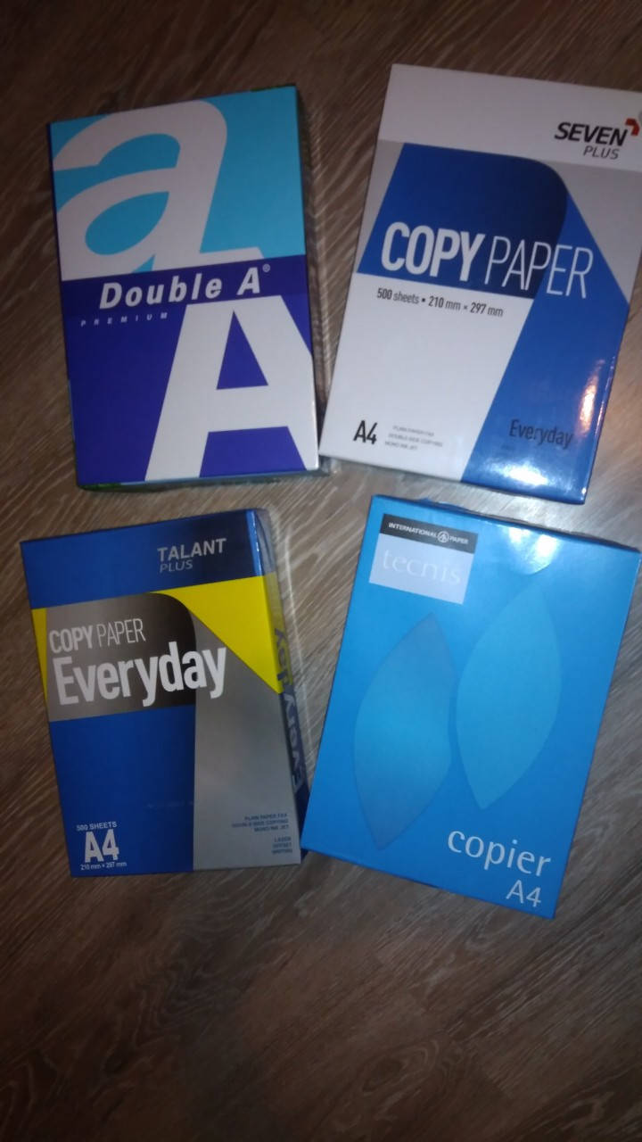 

Бумага А4, 500 л, 80 г/м2, Белый