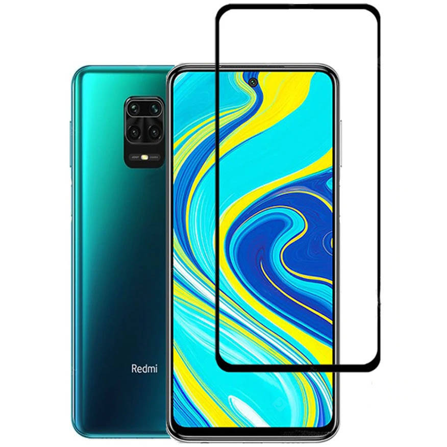 

Защитное стекло для Xiaomi (Ксиоми) Redmi Note 9 (с рамкой)