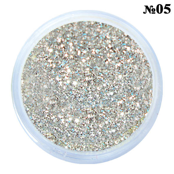 

Песочки Блесточки Глиттеры Серебряного Цвета для Декора и Дизайна Ногтей, в Банках, Маникюр, Ногти, Белый