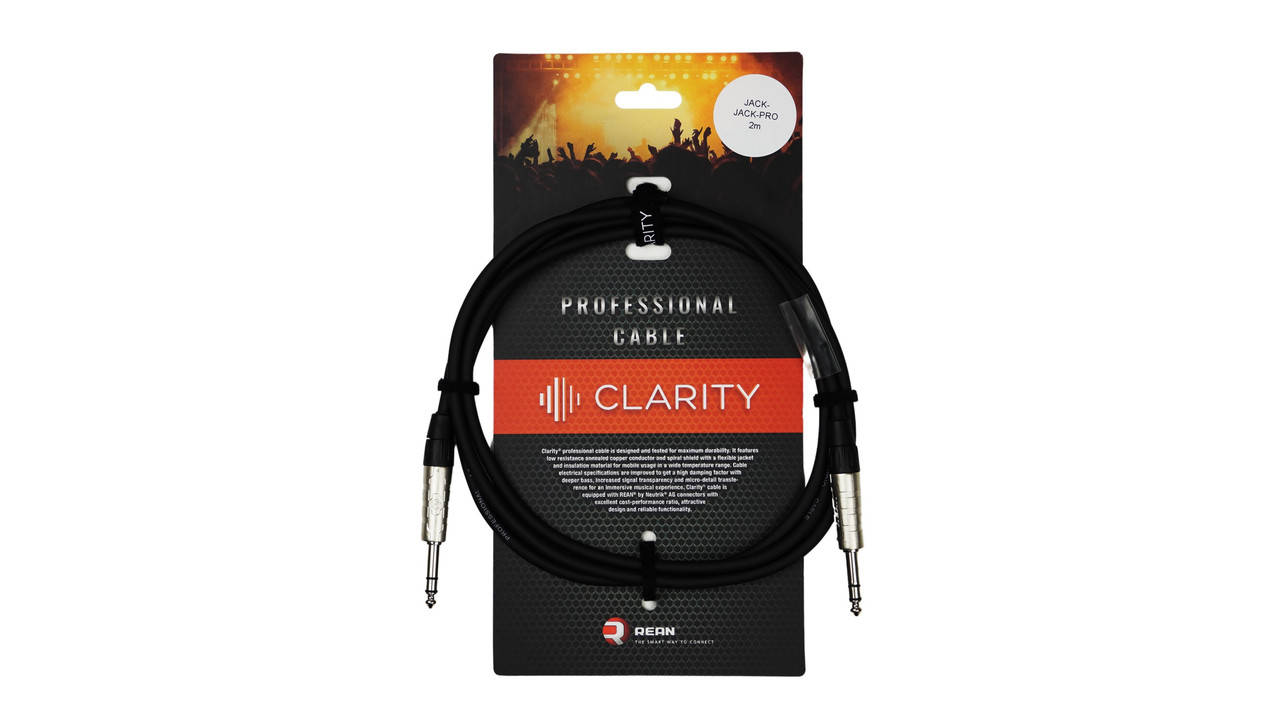 

Балансный кабель CLARITY JACK-JACK PRO/2m