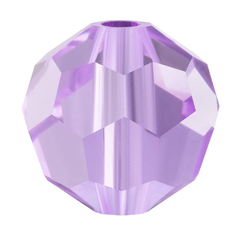 

Круглые хрустальные бусины Preciosa (Чехия)  Violet, Фиолетовый