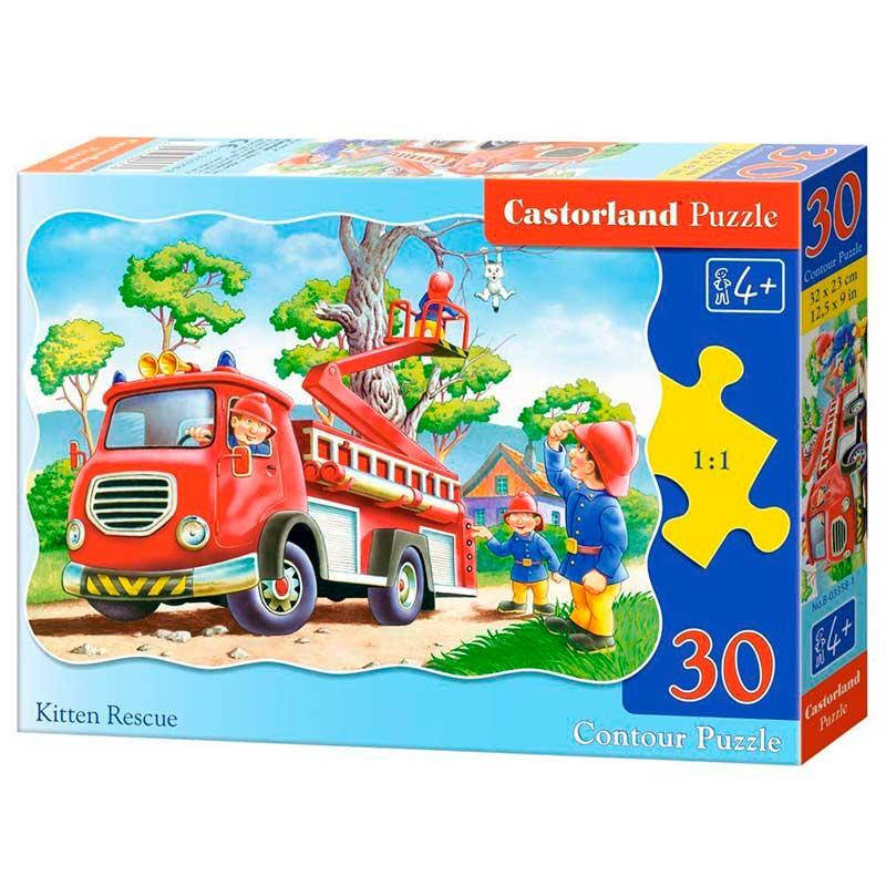 

Пазлы Castorland 03174 "Спасение котенка" 30 элементов