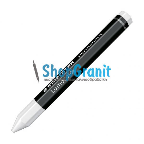 

Карандаш белый STAEDTLER Lumocolor permanent omnichrom для камня, стекла, металла, пластика