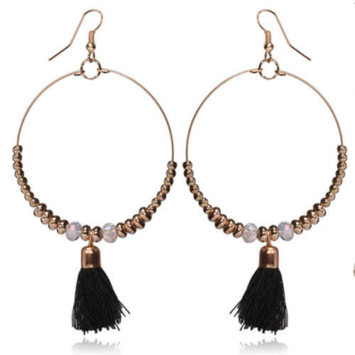 

Длинные серьги с кистями Венеция