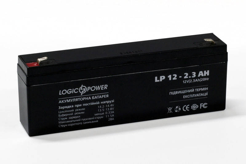 

Аккумуляторная батарея LogicPower LP12-2.3 12V 2.3Ah