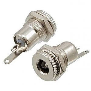 

Гнездо монтажное DC 2,1x5,5мм метал VK10317A
