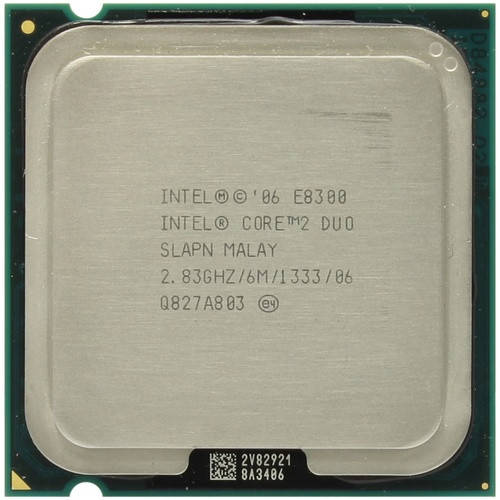 

Процессор Intel C2D E8300 /2(2)/ 2.83GHz + термопаста 0,5г