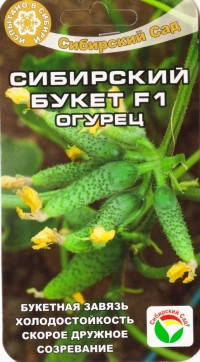 

Огурец Сибирский букет F1(Сибирски сад) 7 шт