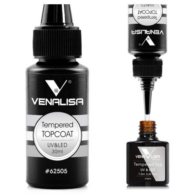 

Топ гель Venalisa усиленный без липкого слоя 30 мл (UV/LED)