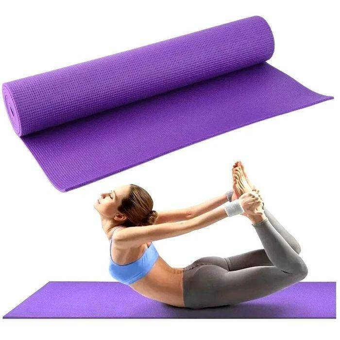

Коврик для йоги и фитнеса Power System Fitness Yoga Бордовый