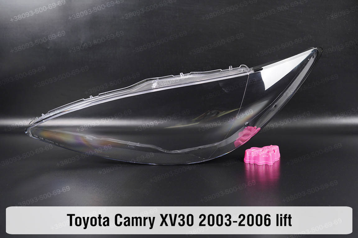 

Стекло фары Toyota Camry XV30 (2003-2006) V поколение рестайлинг левое