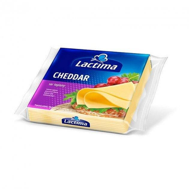 

Сыр Lactima Чеддер плавленый ломтики 130 г