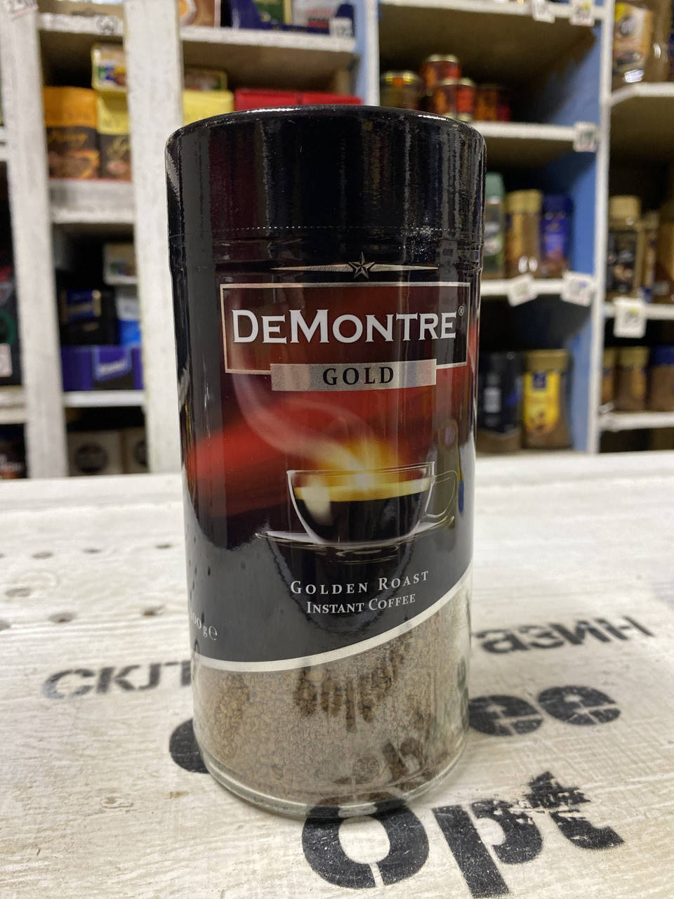 

Кава розчинна DeMontre Gold 200 г (банка)