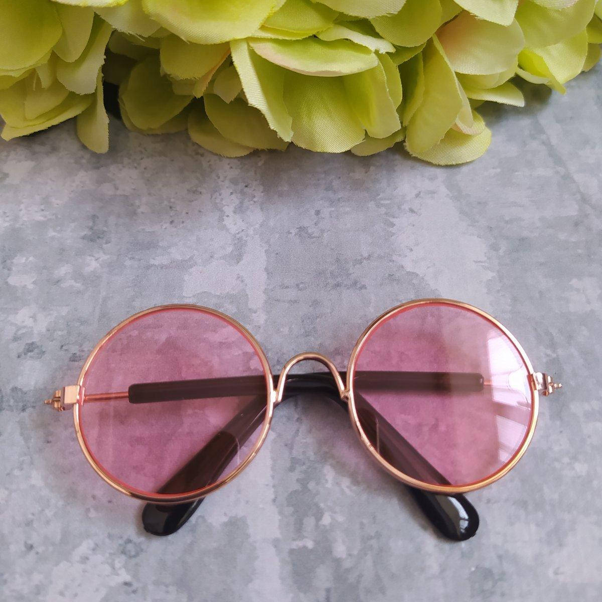 

Окуляри скляні рожеві (прозорі)