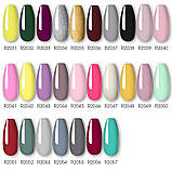 Набір ґель лаків для манікюра базових кольорових кольорів. Гель лаки для нігтів (6 шт), фото 6