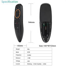 Аеромиш AIR MOUSE G20, 2,4G пульт із голосовим керуванням, фото 3