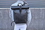 Рюкзак РОЛ ТОП чоловічий-жіночий Roll Top для ноутбука міський, фото 5