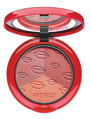 Рум'яна компактні Artdeco Blush Couture Iconic Red (тестер)