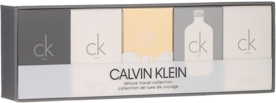 Набір парфумерії для жінок (edt / 5x10ml) Calvin Klein CK Miniatures Coffret Set Набір (edt / 5x10 мл)