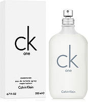 Туалетна вода (тестер без кришечки) Calvin Klein CK One 200 мл, фото 2
