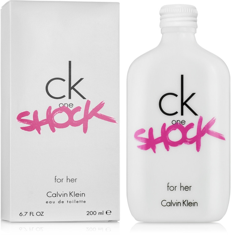 Туалетна вода для жінок Calvin Klein CK One Shock for Her 200 мл