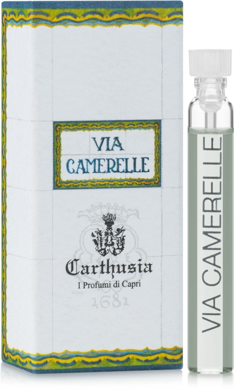 Туалетна вода для жінок (пробник) Carthusia Via Camerelle 2 мл
