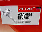 Змішувач для ванни Zerix ASA 006 euro з нержавійки, фото 7