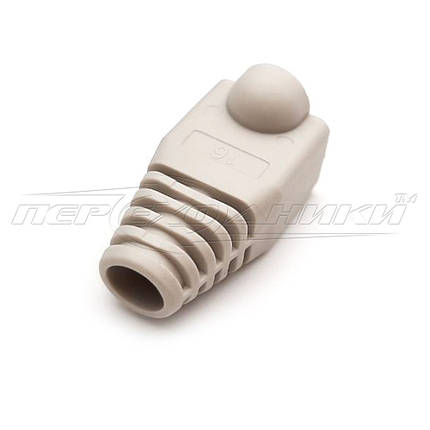 Ковпачок під конектор RJ45 (8P-8C), сірий, фото 3