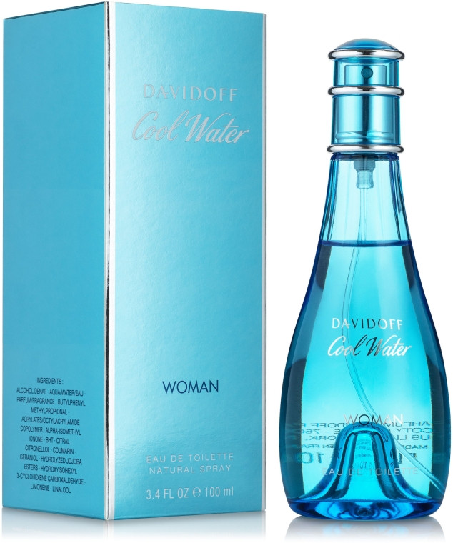 Туалетна вода для жінок Davidoff Cool Water woman 100 мл