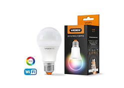 Розумна лампочка Wi-Fi VIDEX A60 RGBCW 12 W E27 220V