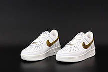 Чоловічі кросівки Nike Air Force Білі, фото 2