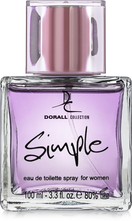 Туалетна вода для жінок Dorall Collection Simple 100 мл