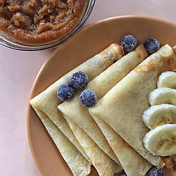 МЛИНЦІ З АРАХІСОВИМ СОУСОМ 🥞