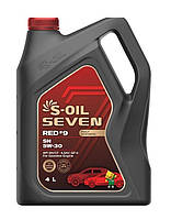 Моторна олива S-Oil 5w30 Seven Red #9 SN 4 л