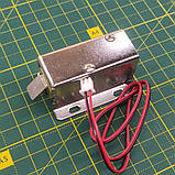 Замок електромагнітний, засувка 12 вольтів, фото 4