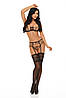 Комплект Beauty Night PHILIPPA SET thong, garter belt, фото 2