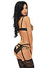 Комплект Beauty Night PHILIPPA SET thong, garter belt, фото 4