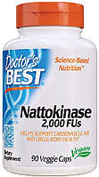 Натокіназа Doctor's Best Nattokinase 2,000 FUs 90 капсул