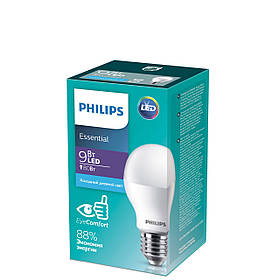 Лампа LED Philips ESS LEDBulb 9W E27 6500K 230V A60 RCA 929002299487 (класична світлодіодна))