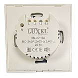 Розумний вимикач одинарний WIFI LUXEL SM-01 220 V 10A, фото 4