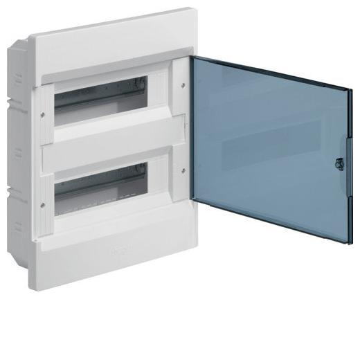 Щит в/у з прозорими дверцятами 24 мод.(2х12) COSMOS  VR212TD (арт. VR212TD), фото 1