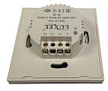 Розумний вимикач подвійний WIFI LUXEL SM-02 220 V 10A, фото 3