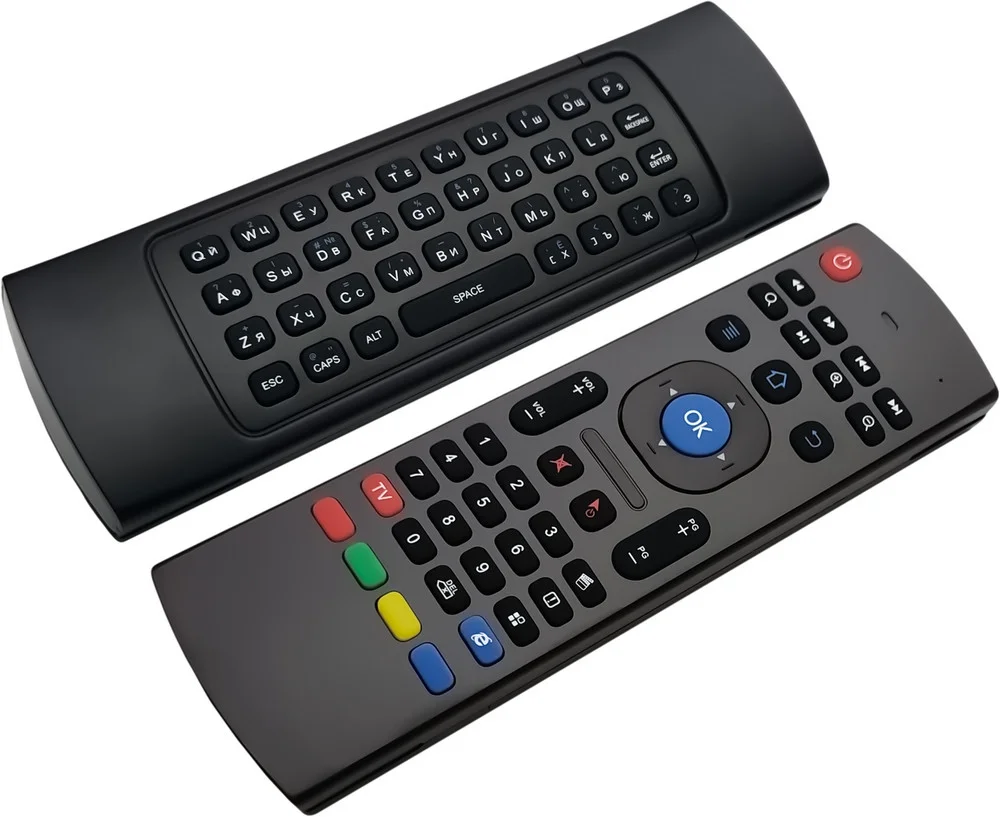 Пульт Д/У аэромышь AIR MOUSE MX3-A (гіроскоп, Рос. клавіатура БЕЗ МІКРОФОНА)