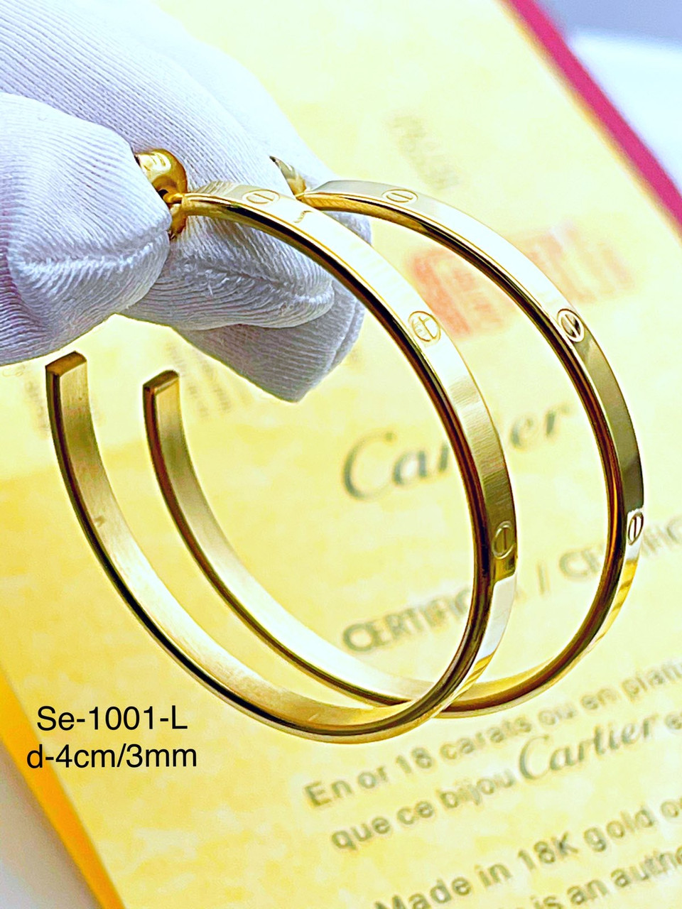 Сережки Stainlees steel преміум