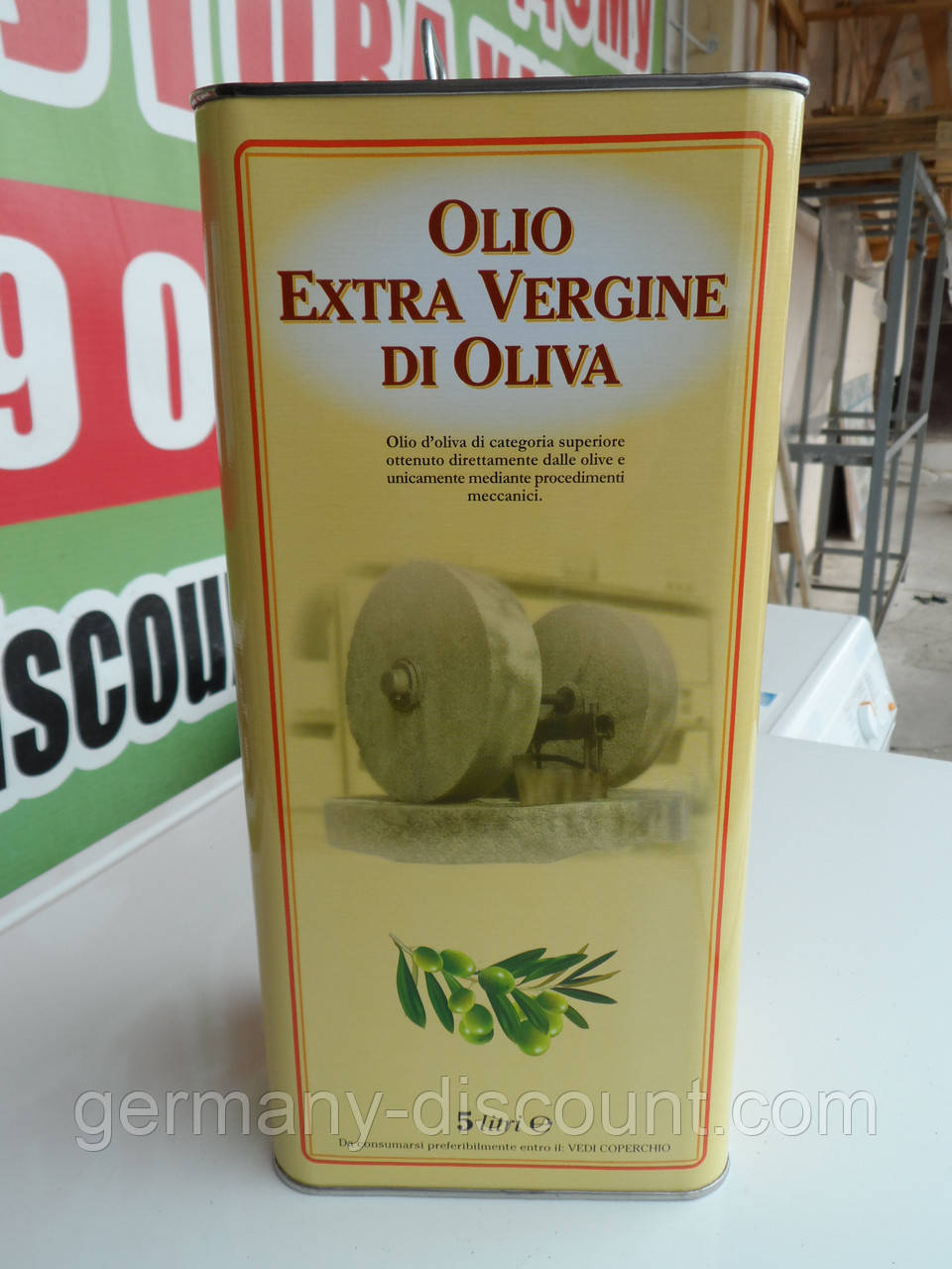 Оливкова олія Olio Extra Vergine di Oliva, 5 л