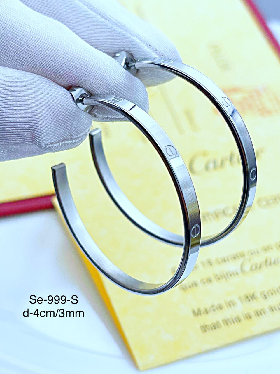 Сережки Stainlees steel преміум