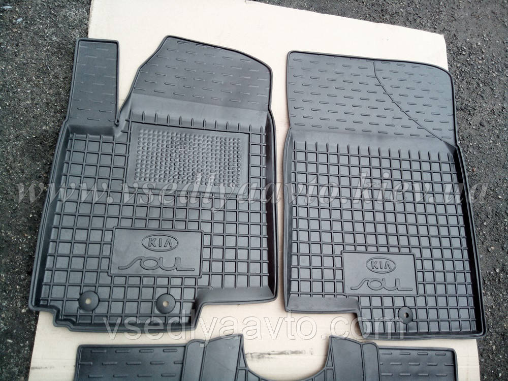 Передні килимки KIA Soul з 2010 р. (Автогум AVTO-GUMM), фото 1